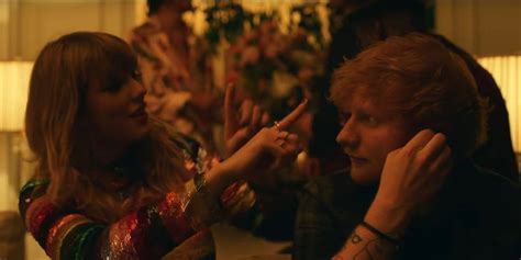 Ed Sheeran Et Taylor Swift Font La Fête Dans Le Clip De End Game