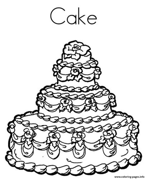 To make things more interesting, you can ask your kid to put a color of their choice. Delicious Birthday Cake 9fcd Coloring Pages Printable