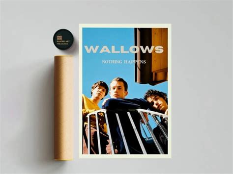 Wallows Nothing Happens Album Poster Room Decor Music Etsy