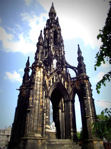 Scott Monument Edinburgh Scotland Pinterest