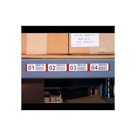 Magnetic Shelf Tag Labels Magnetic Warehouse Rack Labels