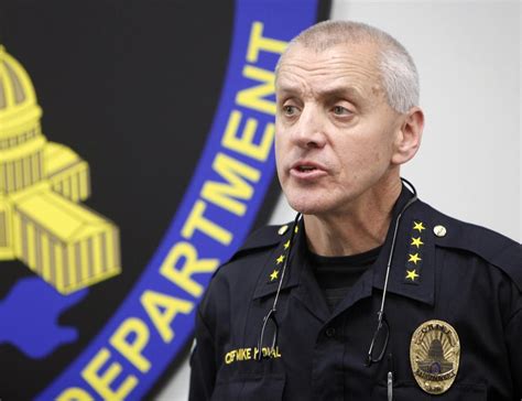 Photos Mpd Chief Mike Koval Discusses Officer Matt Kennys Exoneration