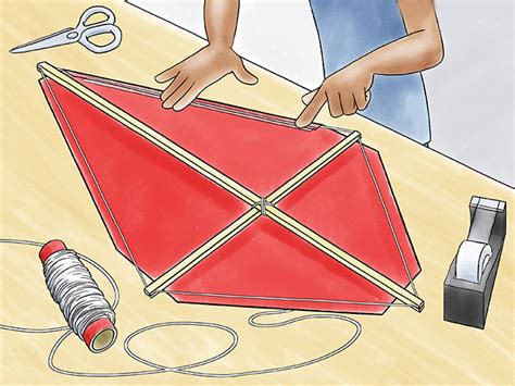 How To Make A Classic Diamond Shaped Kite Scout Life Magazine