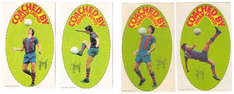 Johan cruyff was a dutch footballer and football manager, who is often regarded as one of the finest footballers and managers that has ever been involved with the game. Johan Cruyff, Barcelona, "coaching" stickers (larger than ...