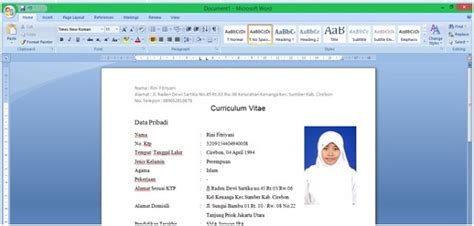 Berikut adalah cadangan stuktur asas bagi cara buat resume kerja yang mantap cara lain yang unik dan boleh dicuba adalah dengan membuat resume menggunakan powerpoint. Cara Membuat CV Yang Baik Dan Benar di Word | Republik SEO