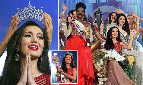 Trixie Maristela Crowned Winner Of World S Biggest Transgender Pageant Daily Mail Online
