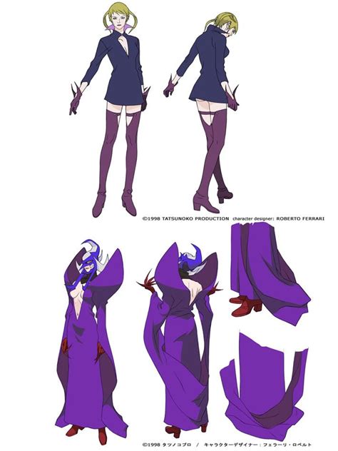 ニュー・ギャッチャマン（未発表リメイク） ガッチャマンウィキ ファンキー Purple Long Dress Navy Blue Dresses Character Concept