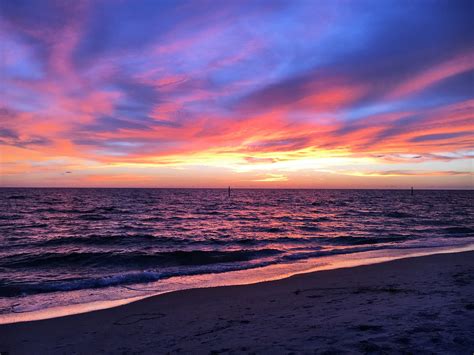 beach sunset sunset beach ocean sea free image from