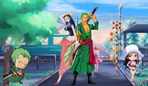 One Piece Zoro And Robin Wallpaper 4k Pc 1920x1080 Imagesee