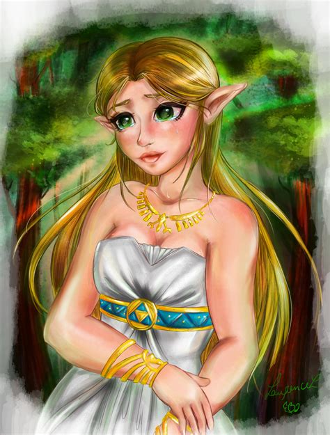Breath Of The Wild Princess Zelda Silent Princess By Laurence L On