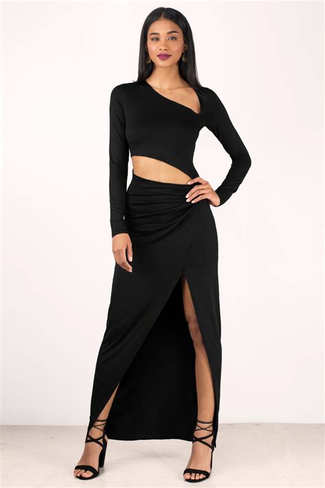 Sexy Black Maxi Dress Cut Out Dress Black Dress Maxi Dress 20
