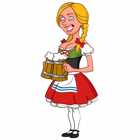 Waitress Oktoberfest By Gatts Graphicriver