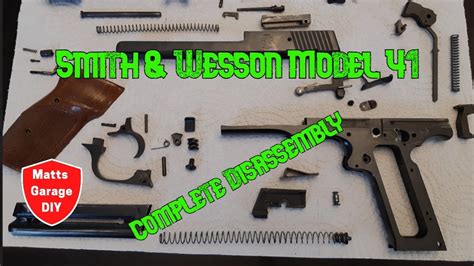 Smith Wesson Model 41 Complete Disassembly YouTube