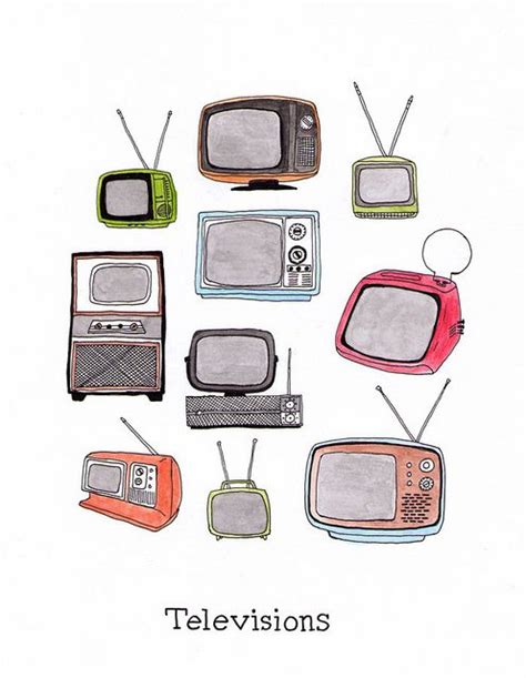 Beautiful Tvs Fanart Vintage Television Vintage Tv Etsy Vintage