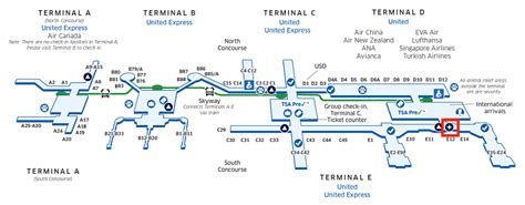 28 Houston Airport Terminal Map Online Map Around The World