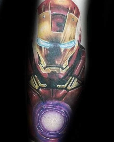 70 Iron Man Tattoo Designs For Men Tony Stark Ink Ideas Tattoo