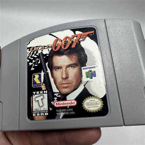 Goldeneye 007 Original And Authentic Nintendo N64 Game Tested Cart