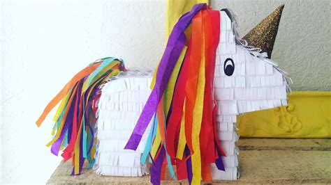 Diy Unicornio Alcancia Unicorn Piñata Consejosjavier Youtube