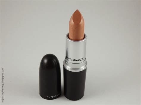 Review Mac High Tea Lipstick Lustre Finish Adjusting Beauty