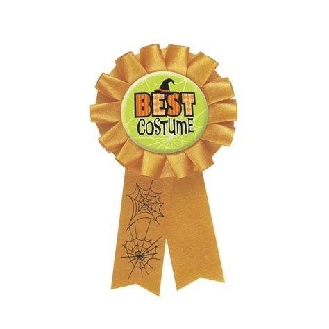 Halloween Best Costume Award Ribbon