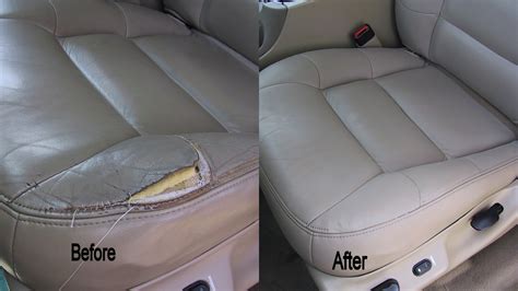 How To Repair Leather Car Seats Scuff 2 Pcs Kit Leather Seat Repair