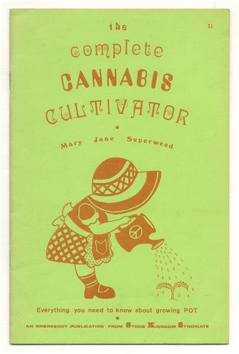The Complete Cannabis Cultivator Von Superweed Mary Jane Very Good