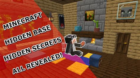 My Minecraft Base And All Its Secrets Youtube