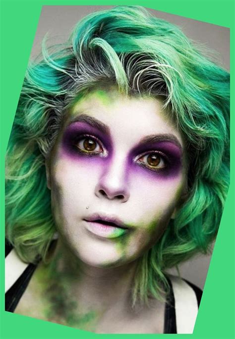11 Halloween Makeup Looks That Will Make You Scream Beetlejuice