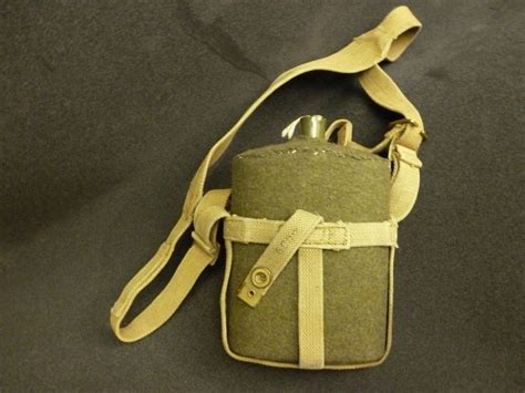 British Army Water Bottle In Shoulder Carrier Historylinks Archive