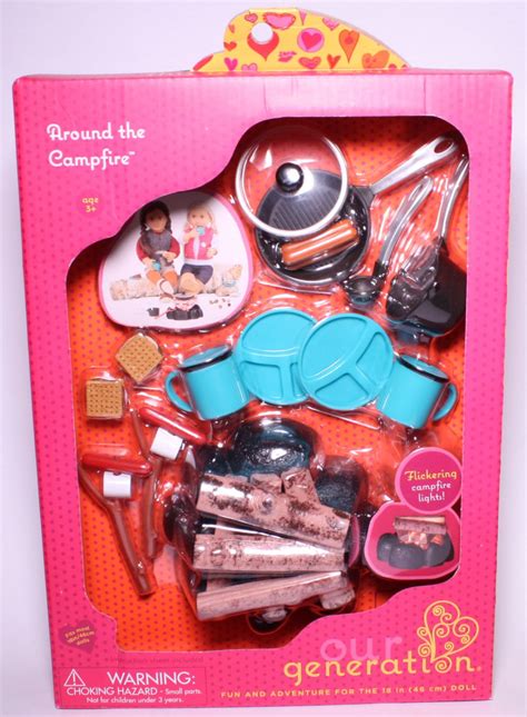 Our Generation Around The Campfire Set Compatible With American Girl