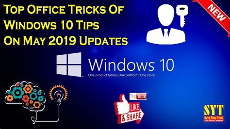 Top Office Tricks Of Windows 10 Tips On May 2019 Updates Office Hacks