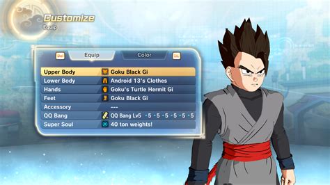 Black Goku Eyes For Cac Base Form Xenoverse Mods