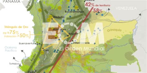 El Mapa De La Geopolítica De Colombia Mapas De El Orden Mundial Eom