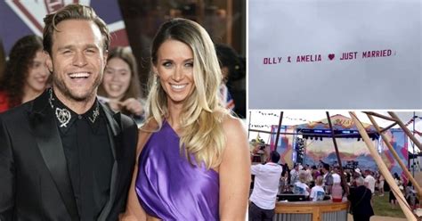 Olly Murs Wedding Singer Ties Knot With Amelia Tank At Lavish Wedding
