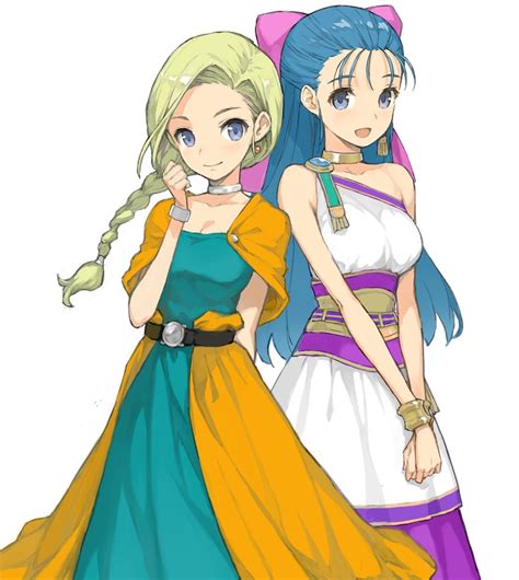 Bianca And Flora Dragon Quest And More Drawn By Morisawa Haruyuki