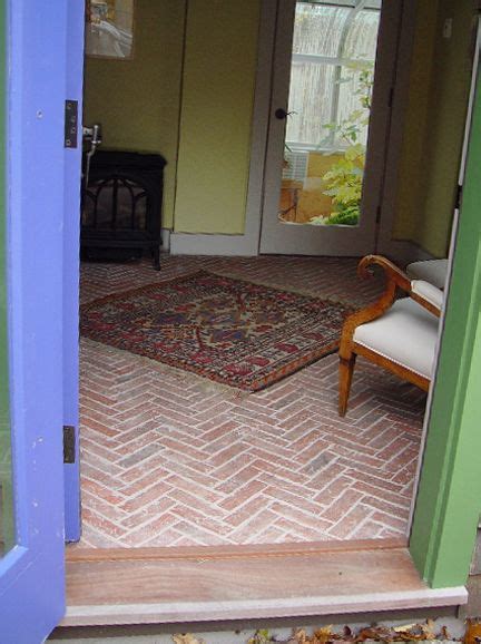 Entryways And Hallways Brick Flooring Brick Tiles Tiled Hallway