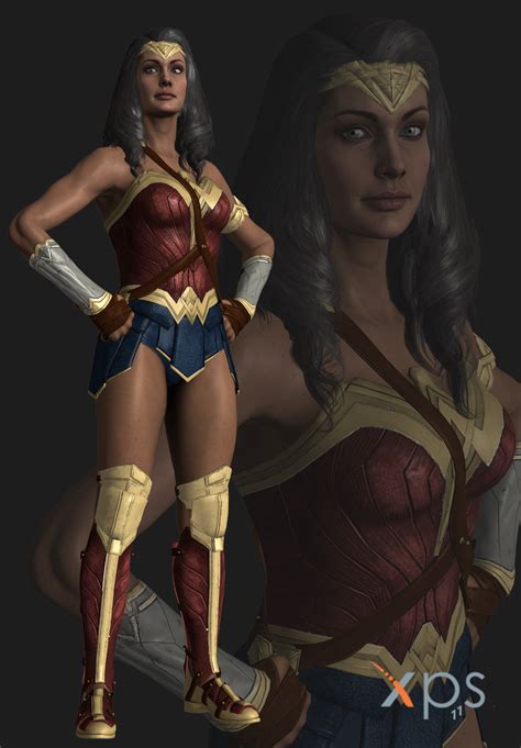 Injustice 2 Wonder Woman Justice League Movie By Thepwa On Deviantart