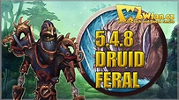 12. WoW mop 5.4.8 - Druid Feral PVP guide 2/4 CZ - YouTube