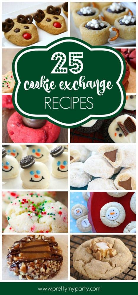 25 Best Christmas Cookie Exchange Recipes Pretty My Party