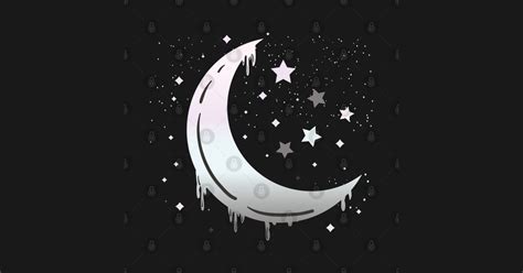 Pastel Goth Moon For Pastel Goth Lover Pastel Goth Moon Tapestry