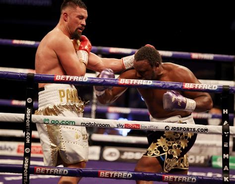 Photos Joseph Parker Fights Through Fire To Edge Derek Chisora Boxing News