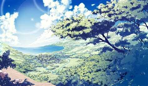 Anime Nature Wallpapers Wallpaper Cave