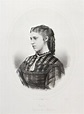 MARIA, Prinzessin von Hannover (1849 - 1904). Brustbild nach ...