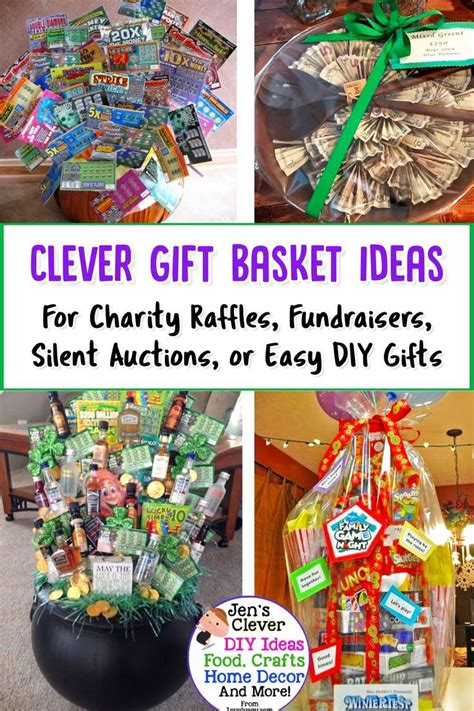 Clever Gift Basket Ideas For Charity Raffles Fundraisers Silent