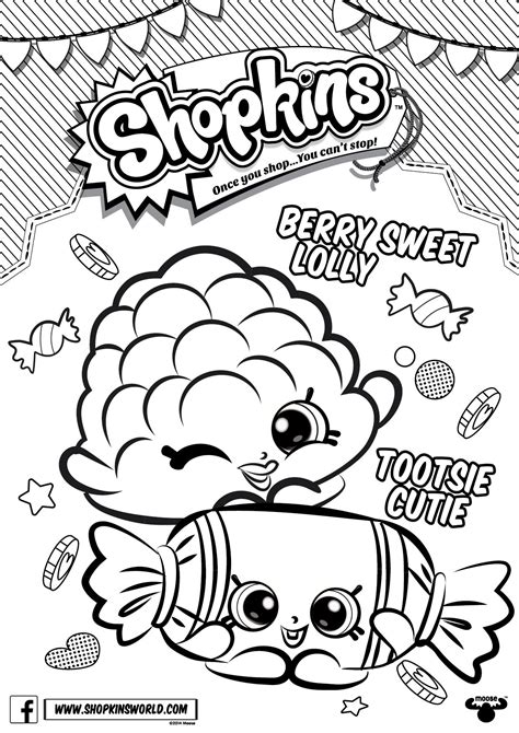 Shopkins Coloring Pages Season 7 At Free Printable