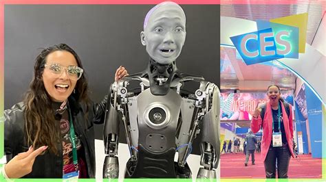 Ameca Robot humanoide más avanzado del mundo CES 2022 YouTube