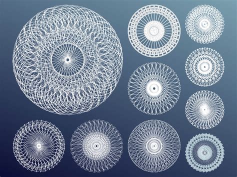 Circular Vector Patterns Vector Art And Graphics