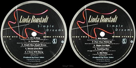 1977 Simple Dreams Linda Ronstadt Rockronología