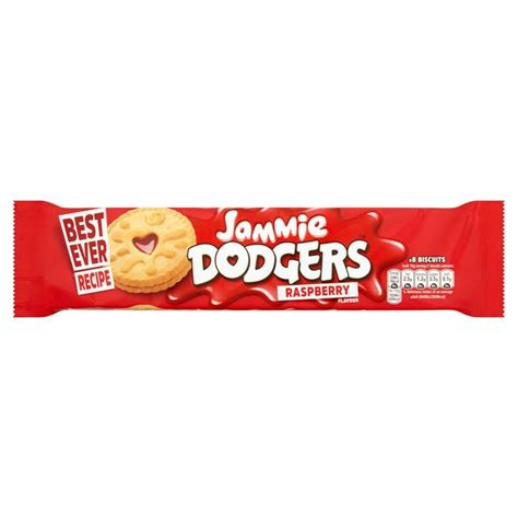 Jammie Dodgers 8 Raspberry Flavour 140g The English Grocer