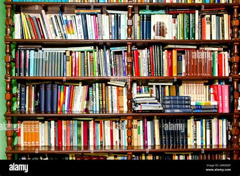 Home Library Book Collection Hi Res Stock Photography And Images Alamy
